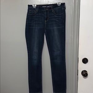 Old Navy Curvy mid-rise short skinny jeans